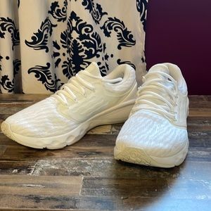 Under armor sneakers, worn once.